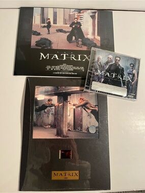 The Matrix movie set - includes soundtrack & 2 collections about the movie